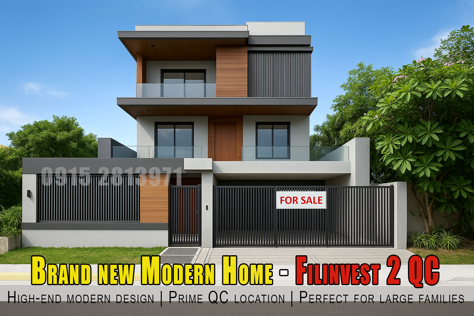 🔥 FOR SALE: LUXURY MODERN HOME IN QC 🔥