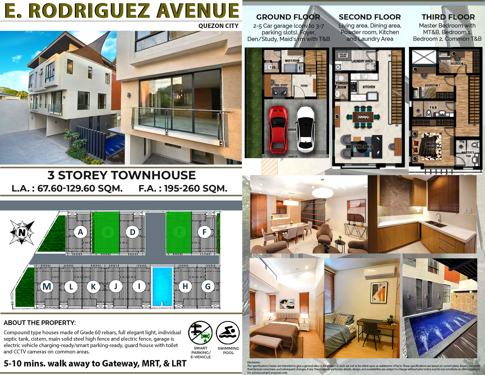 🏡 LUXURY 3-STOREY TOWNHOUSE FOR SALE